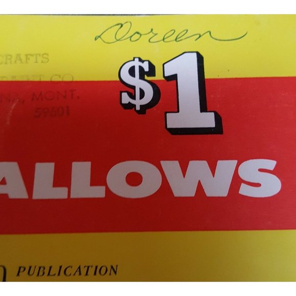 1962 Pack-O-Fun Fun with Marshmallows Children Craft Idea Book Almost 200 Favors - Picture 2 of 8